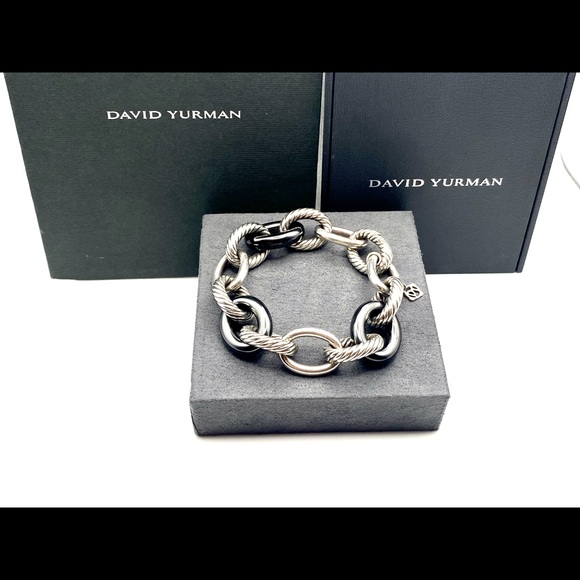 David Yurman Extra Large Oval Link Bracelet, 8.5" - Picture 4 of 16